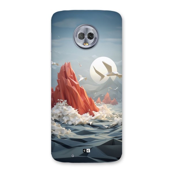 Three Dimension Sea Back Case for Moto G6