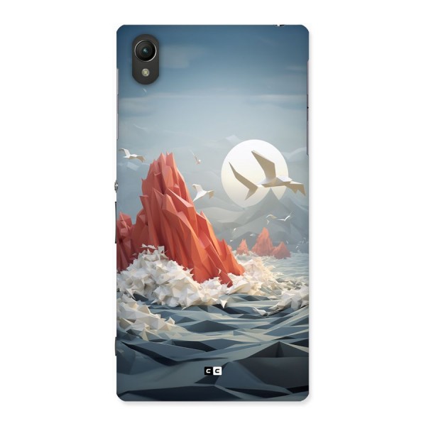 Three Dimension Sea Back Case for Xperia Z1