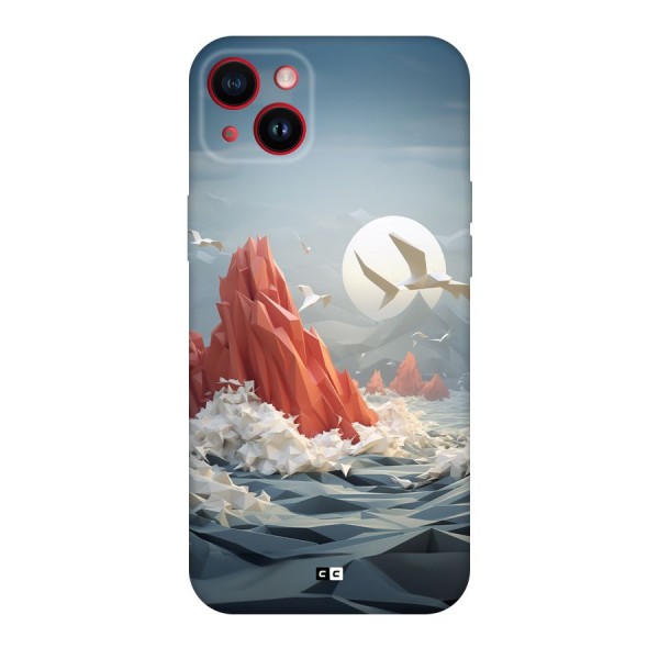 Three Dimension Sea Back Case for iPhone 14 Plus