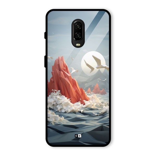 Three Dimension Sea Glass Back Case for OnePlus 6T