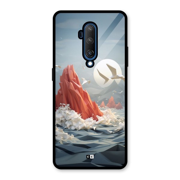 Three Dimension Sea Glass Back Case for OnePlus 7T Pro