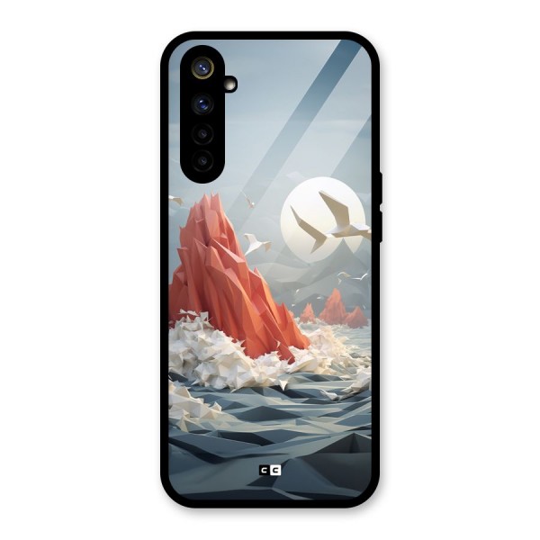 Three Dimension Sea Glass Back Case for Realme 6