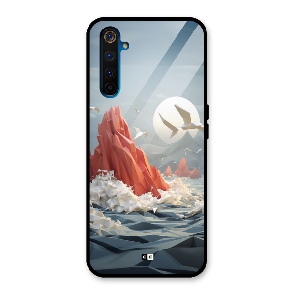 Three Dimension Sea Glass Back Case for Realme 6 Pro