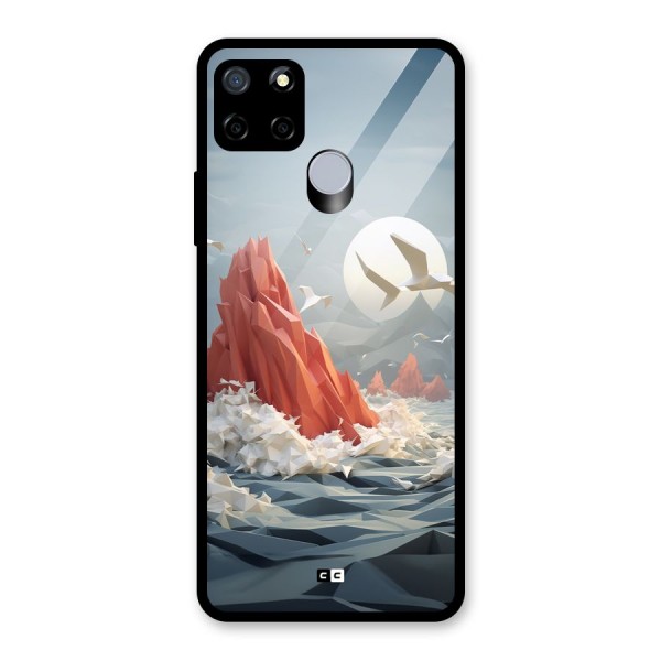 Three Dimension Sea Glass Back Case for Realme C12