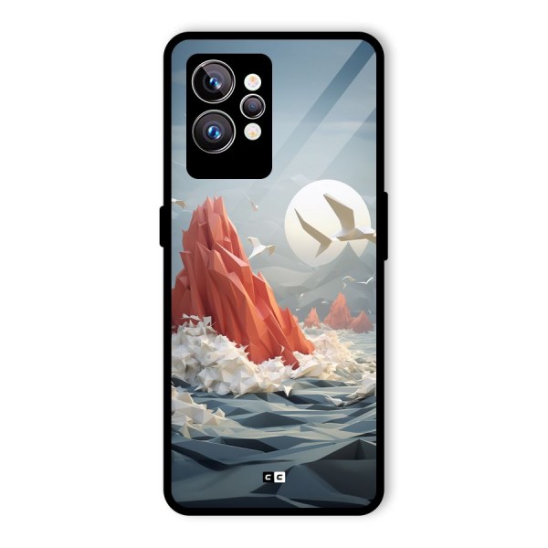 Three Dimension Sea Glass Back Case for Realme GT2 Pro