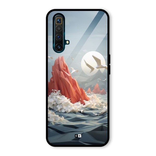 Three Dimension Sea Glass Back Case for Realme X3 SuperZoom