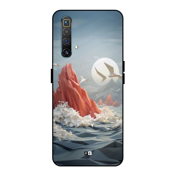 Three Dimension Sea Metal Back Case for Realme X3 SuperZoom