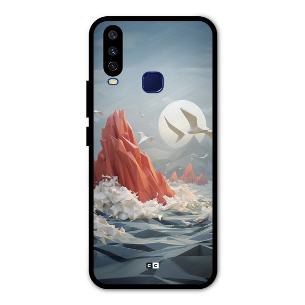 Three Dimension Sea Metal Back Case for Vivo V17