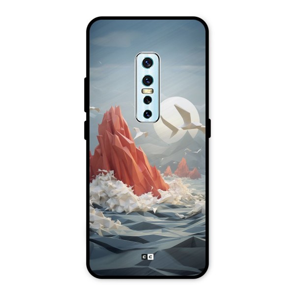 Three Dimension Sea Metal Back Case for Vivo V17 Pro