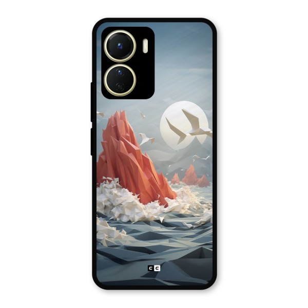 Three Dimension Sea Metal Back Case for Vivo Y16