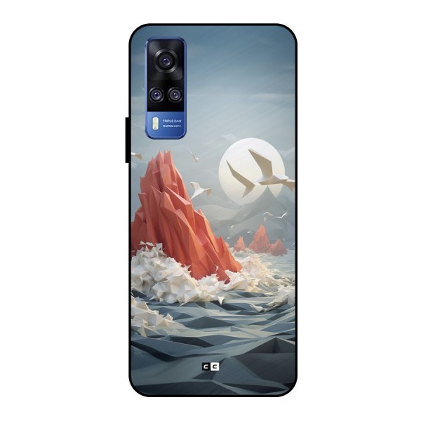 Three Dimension Sea Metal Back Case for Vivo Y51