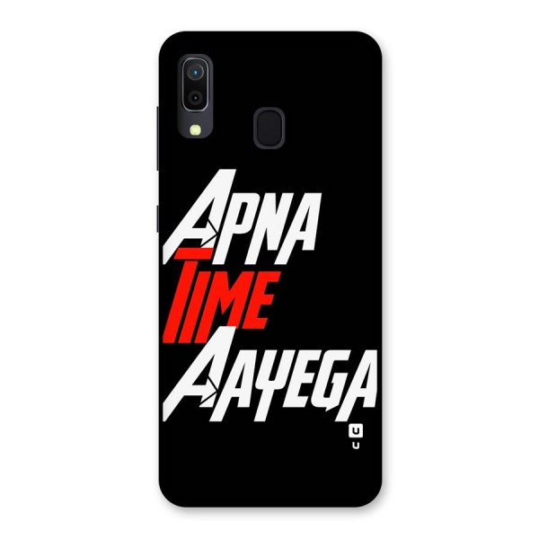 Time Aayega Back Case for Galaxy A20