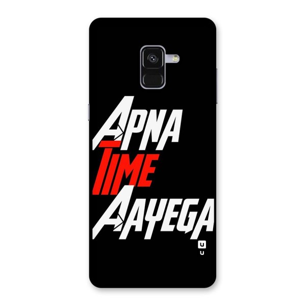 Time Aayega Back Case for Galaxy A8 Plus