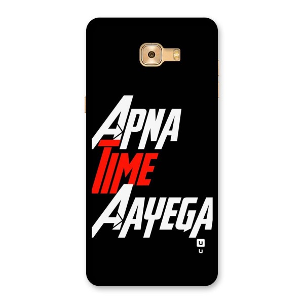 Time Aayega Back Case for Galaxy C9 Pro