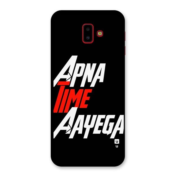 Time Aayega Back Case for Galaxy J6 Plus