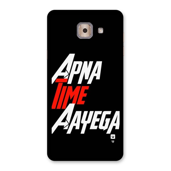 Time Aayega Back Case for Galaxy J7 Max