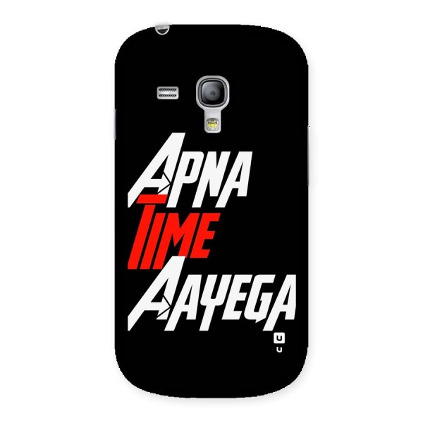 Time Aayega Back Case for Galaxy S3 Mini