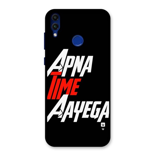 Time Aayega Back Case for Honor 8C