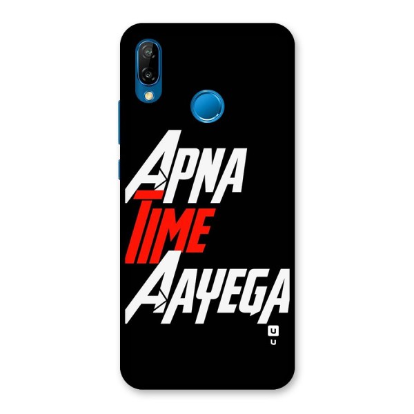 Time Aayega Back Case for Huawei P20 Lite