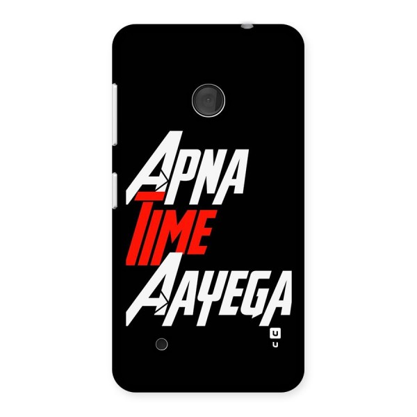 Time Aayega Back Case for Lumia 530