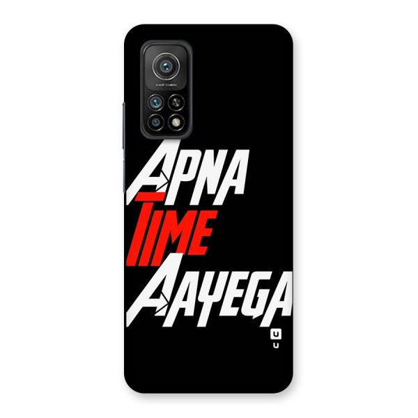 Time Aayega Back Case for Mi 10T Pro 5G