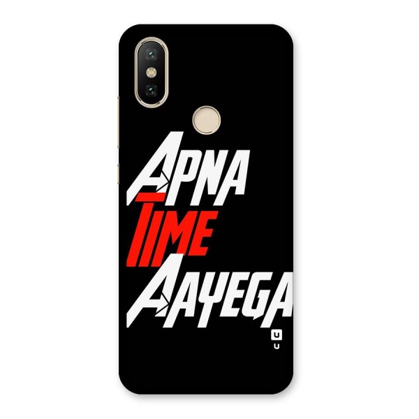 Time Aayega Back Case for Mi A2