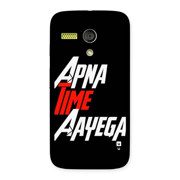 Time Aayega Back Case for Moto G