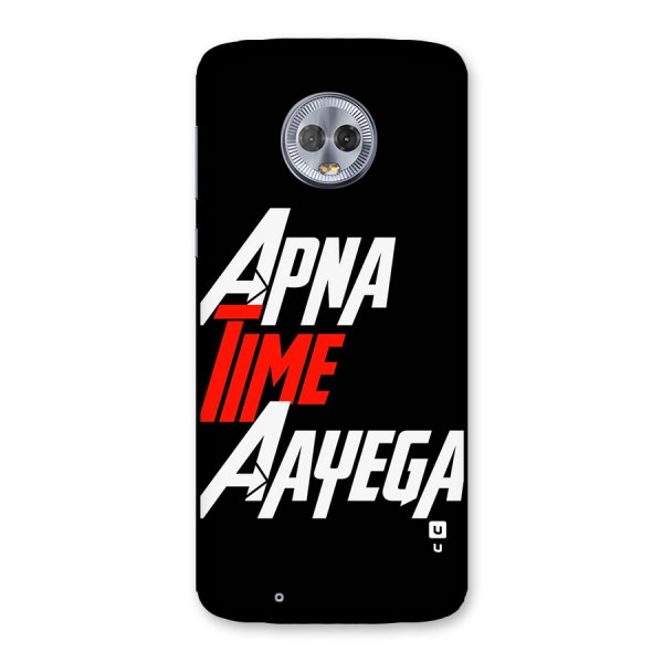 Time Aayega Back Case for Moto G6