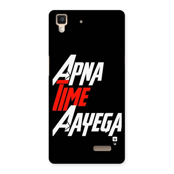 Time Aayega Back Case for Oppo R7