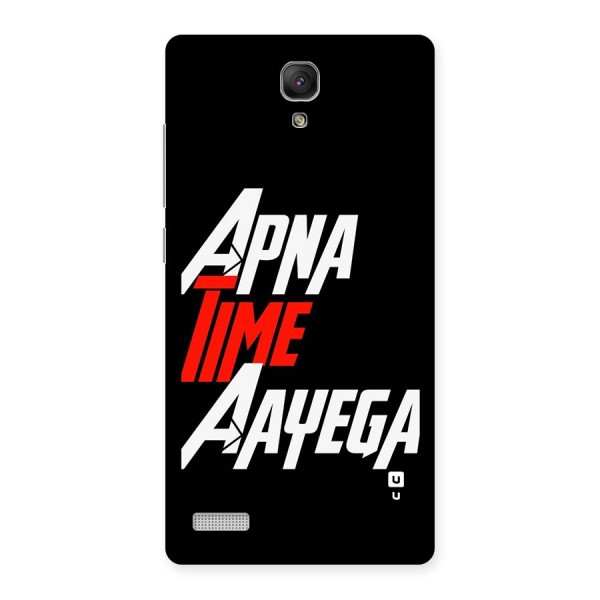 Time Aayega Back Case for Redmi Note