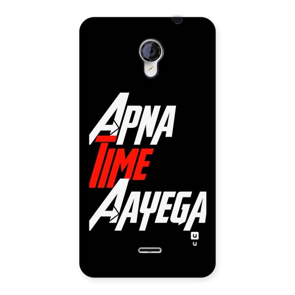 Time Aayega Back Case for Unite 2 A106