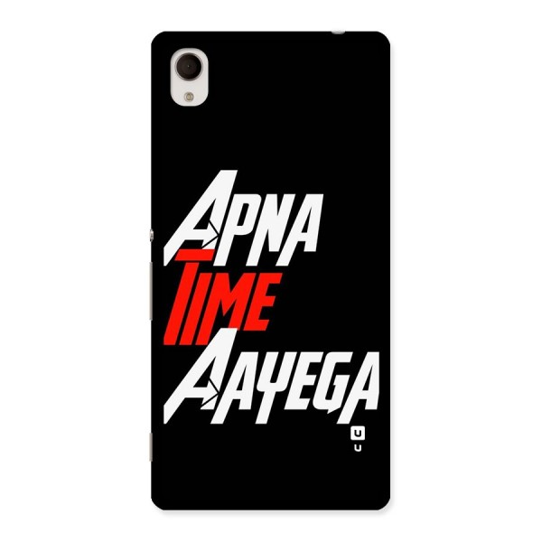 Time Aayega Back Case for Xperia M4