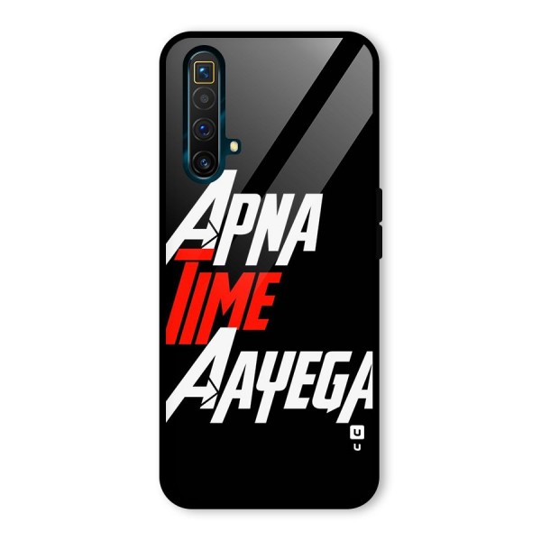 Time Aayega Glass Back Case for Realme X3 SuperZoom