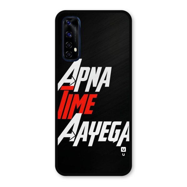 Time Aayega Metal Back Case for Realme Narzo 20 Pro