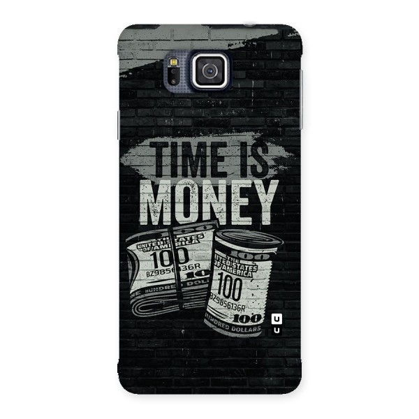 Time Is Money Back Case for Galaxy Alpha