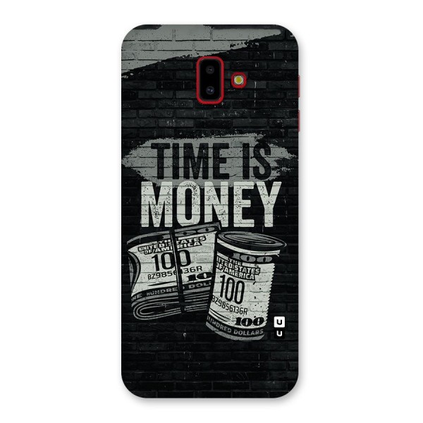 Time Is Money Back Case for Galaxy J6 Plus