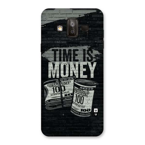 Time Is Money Back Case for Galaxy J7 Duo