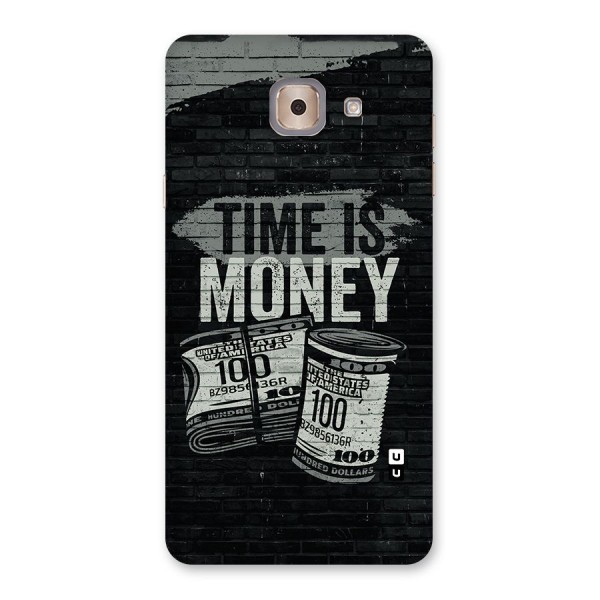 Time Is Money Back Case for Galaxy J7 Max