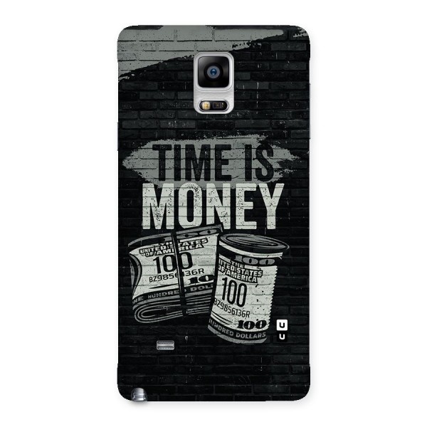 Time Is Money Back Case for Galaxy Note 4