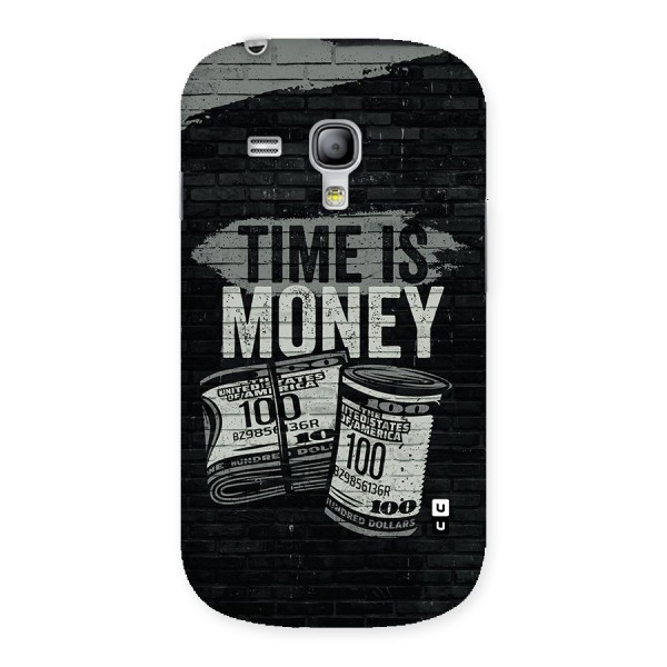 Time Is Money Back Case for Galaxy S3 Mini