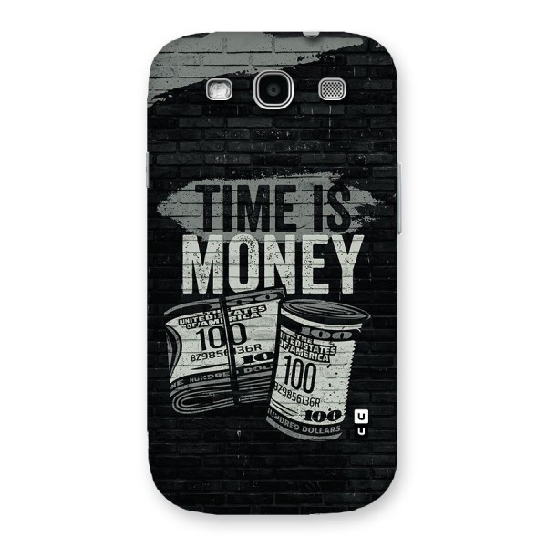 Time Is Money Back Case for Galaxy S3 Neo