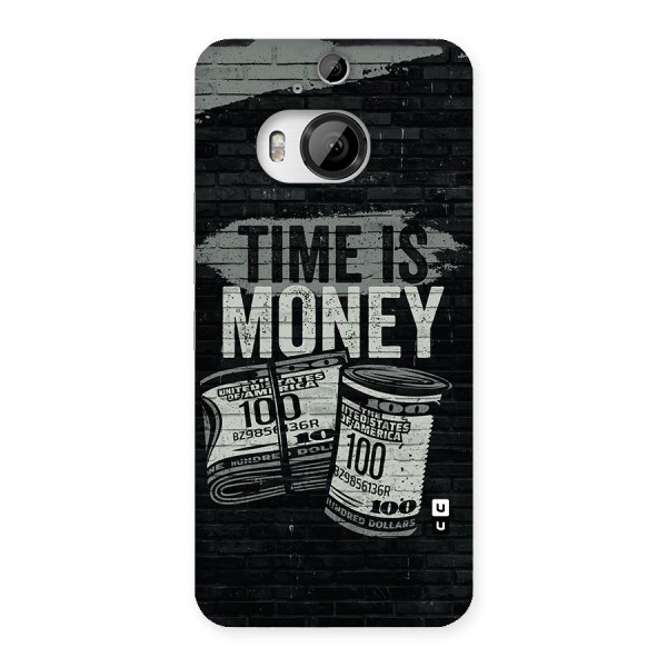 Time Is Money Back Case for HTC One M9 Plus