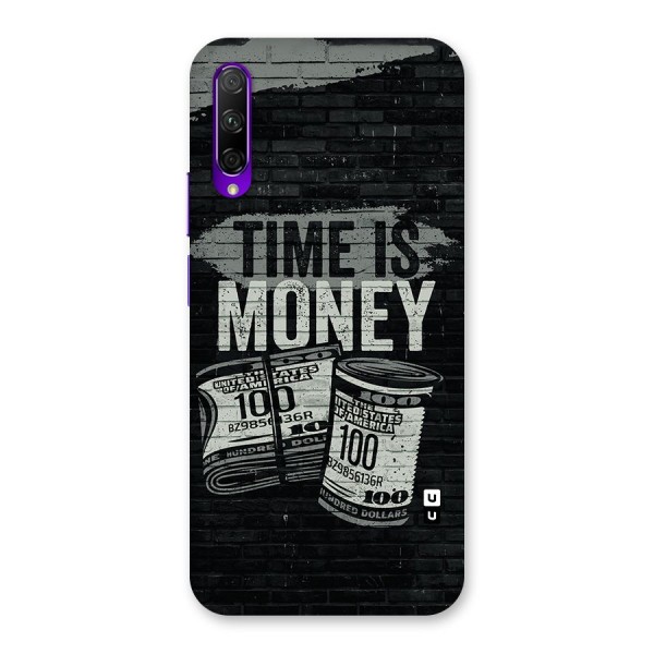 Time Is Money Back Case for Honor 9X Pro