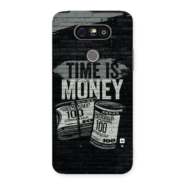 Time Is Money Back Case for LG G5