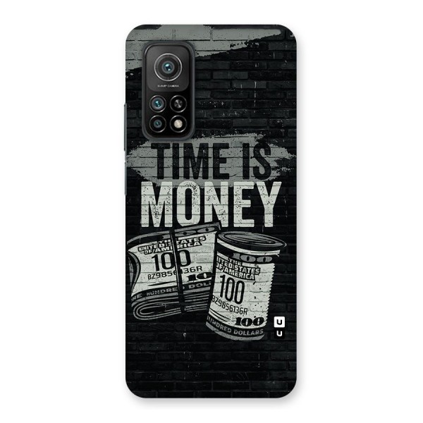 Time Is Money Back Case for Mi 10T Pro 5G