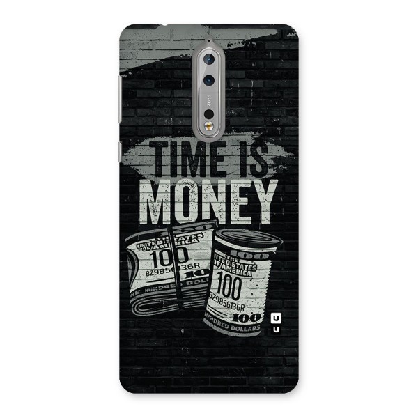 Time Is Money Back Case for Nokia 8