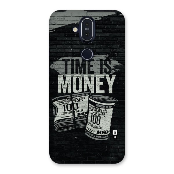 Time Is Money Back Case for Nokia 8.1