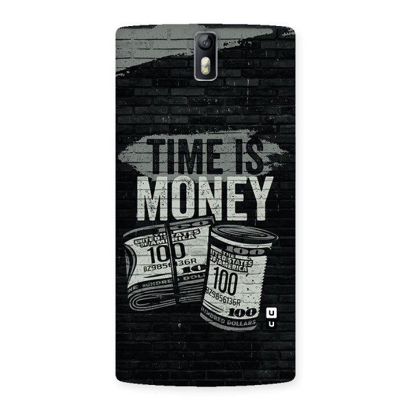 Time Is Money Back Case for One Plus One