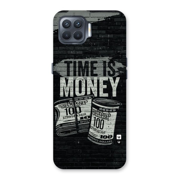 Time Is Money Back Case for Oppo F17 Pro