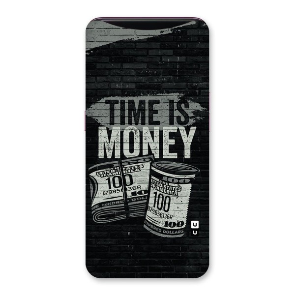 Time Is Money Back Case for Oppo Find X